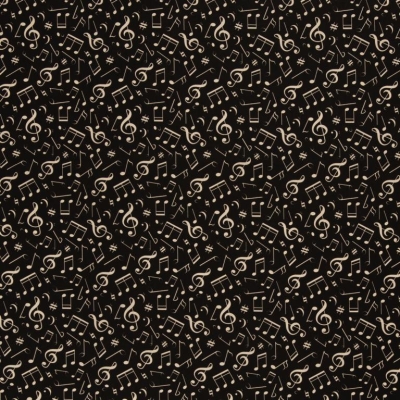 Baumwolle| KIM Musik Noten | Schwarz